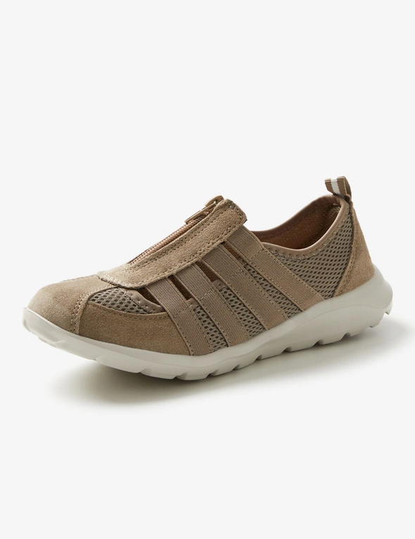 Rivers Leather Zip Casual Shoe Charlotte, hi-res image number null