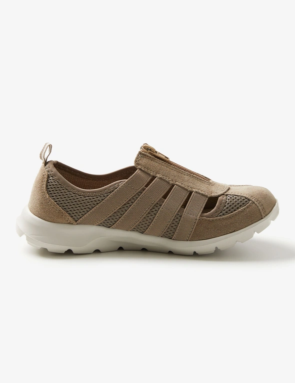 Rivers Leather Zip Casual Shoe Charlotte, hi-res image number null