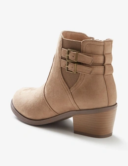 Riversoft Piper Buckle Zip Ankle Boot
