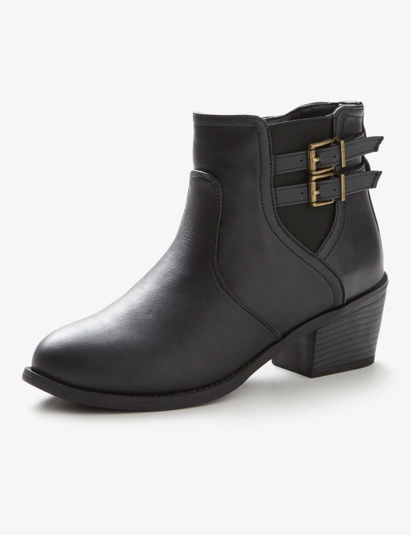 Riversoft Piper Buckle Zip Ankle Boot, hi-res image number null