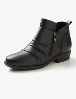 Riversoft Gennifa Ruched Ankle Boot