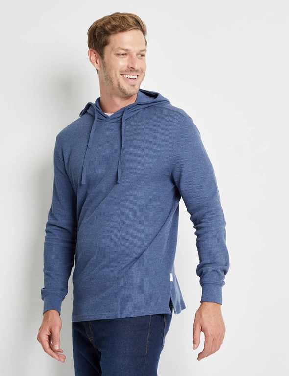 Rivers Long Sleeve Waffle Hooded Tee, hi-res image number null