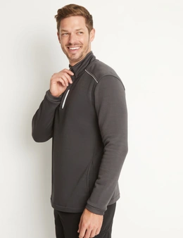 Rivers Active 1/4 Zip Colour Block Pull Over