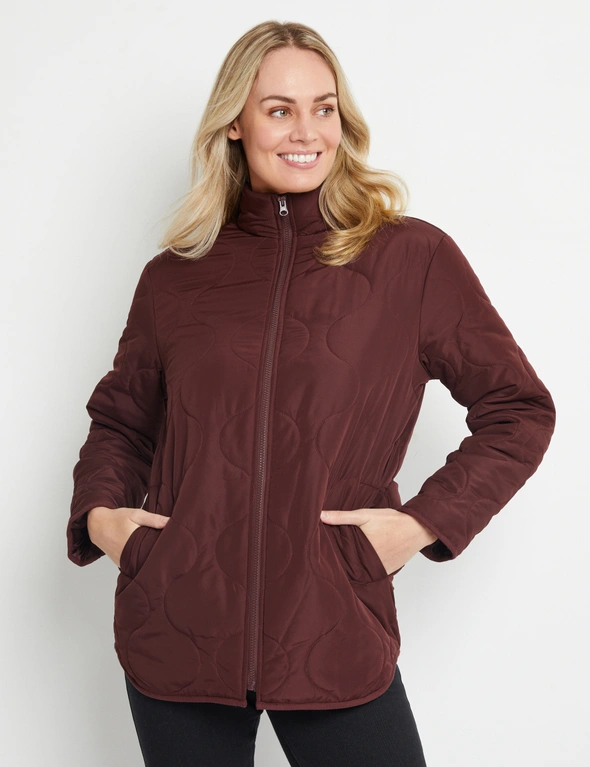 Rivers Long Sleeve Puffer Jacket, hi-res image number null