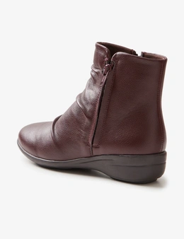 Rivers Glory Ankle Double Zip Wedge Comfort Boot