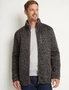 Rivers Zip Front Sherpa Lined Jacket, hi-res