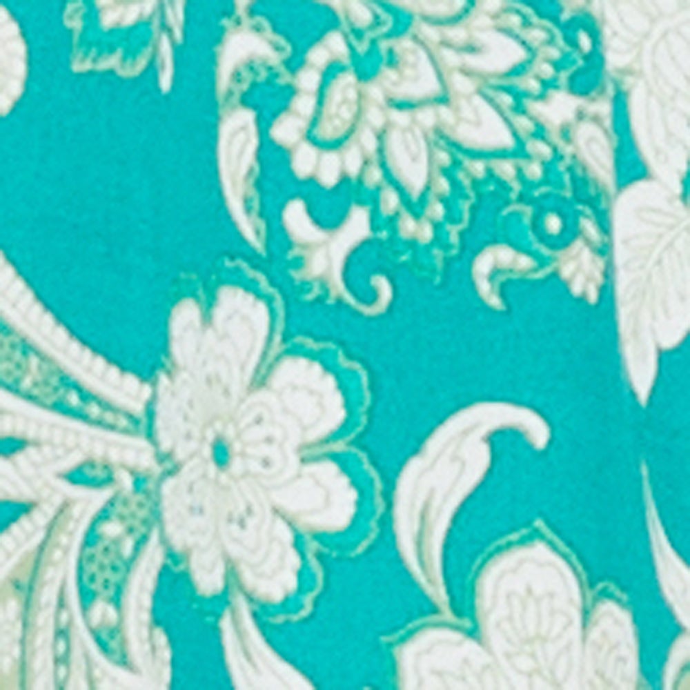 GREEN PAISLEY BORDER