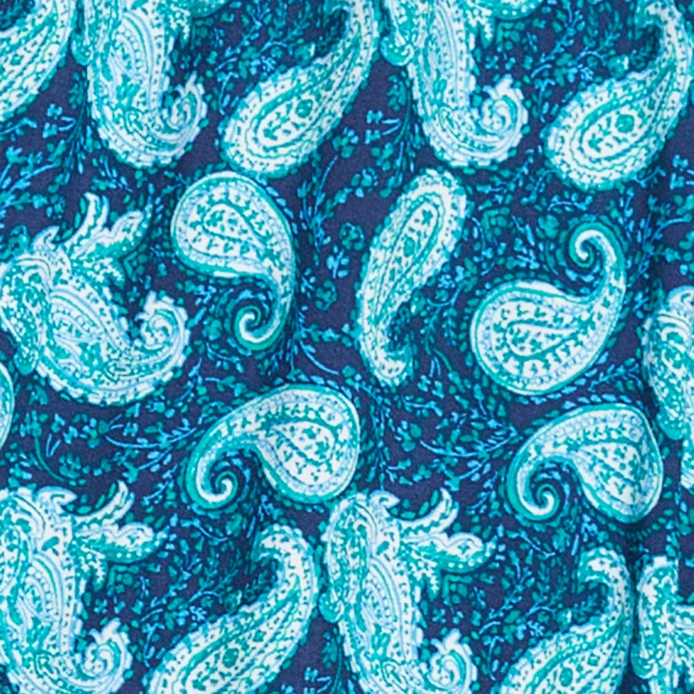 BLUE/GREEN PAISLEY