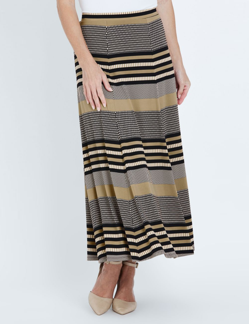 NONI B MAXI PRINTED SKIRT | Noni B