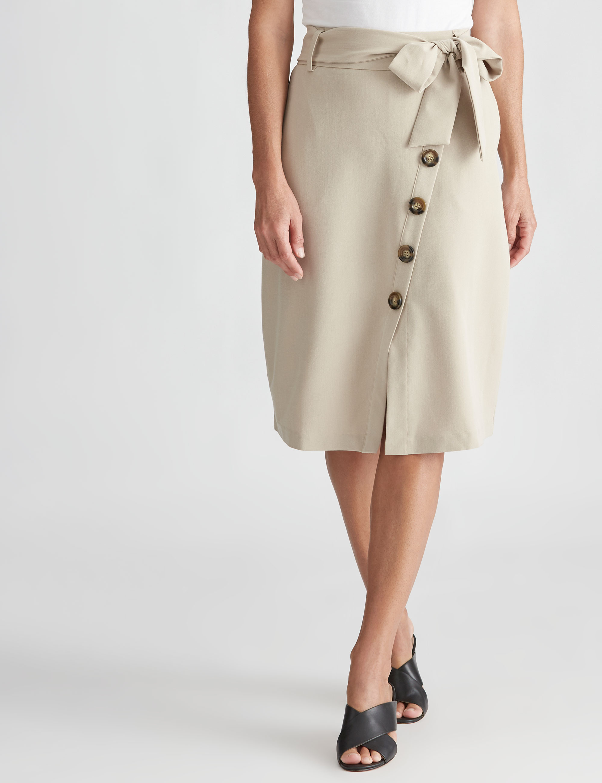 NONI B WOVEN A LINE SKIRT | Noni B