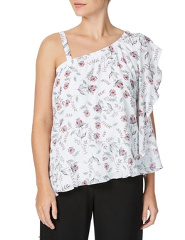 Table Eight Isolde Print Top