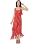 Table Eight Sleeveless Red Floral Maxi Dress, hi-res