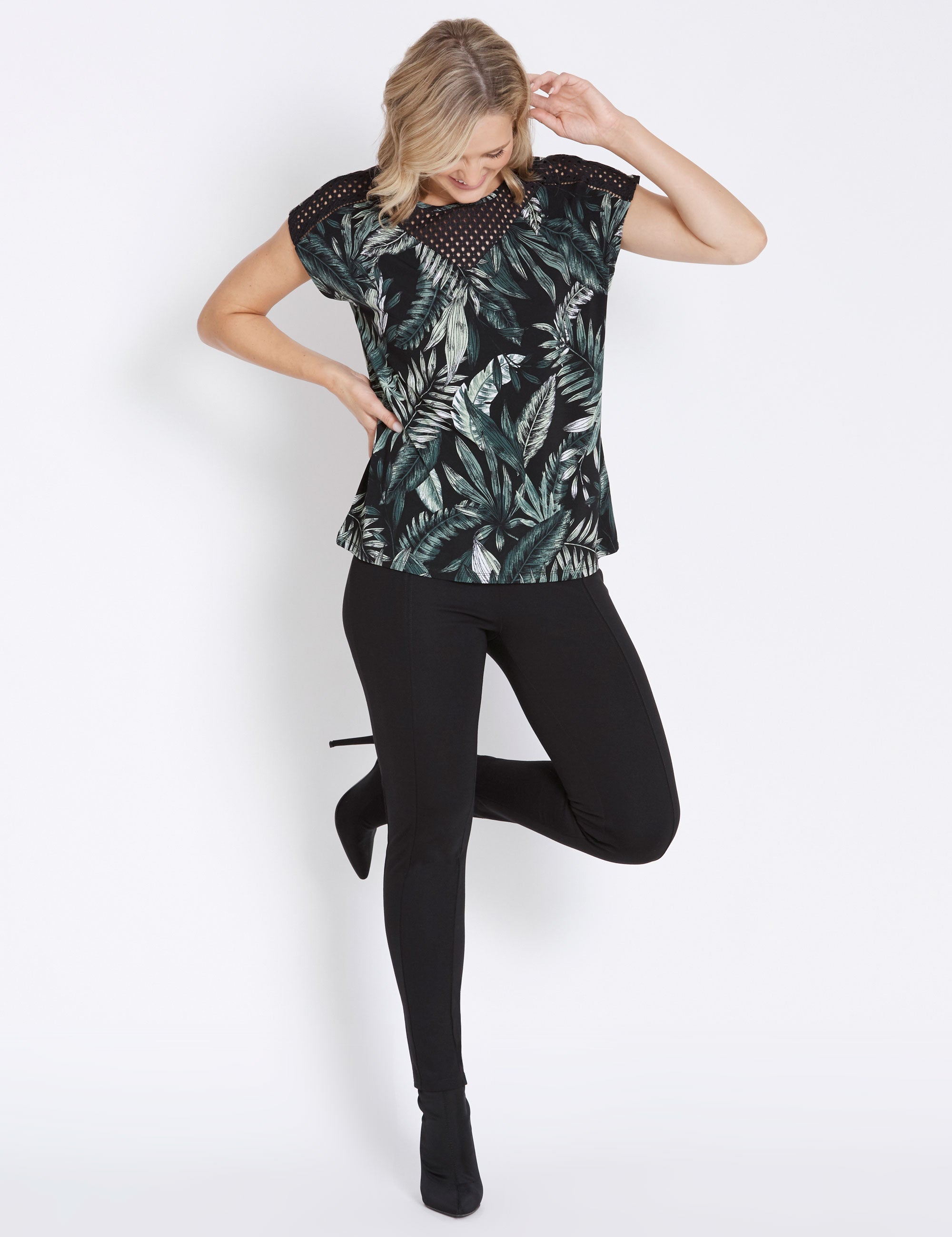 OZSALE  ROCKMANS ROCKMANS - Womens Activewear - Full Length Ponte