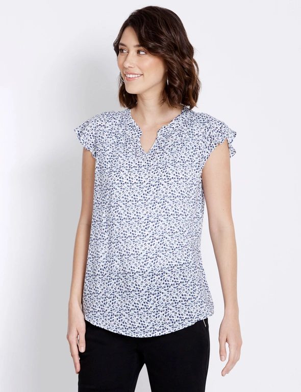 Rockmans Sleeveless Pintuck Top, hi-res image number null
