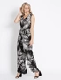 Table Eight Sleeveless Palm Jumpsuit, hi-res