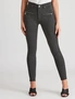Rockmans 7/8 Length Zipped Pocket Fashion Ponte Pants, hi-res
