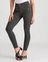 Rockmans 7/8 Length Zipped Pocket Fashion Ponte Pants, hi-res