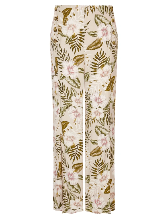 Table Eight Floral Palm Wrap Pant, hi-res image number null