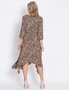Table Eight 3/4 Sleeve Twist Front Dress, hi-res