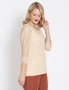 Table Eight 3/4 Sleeve Lace Top, hi-res