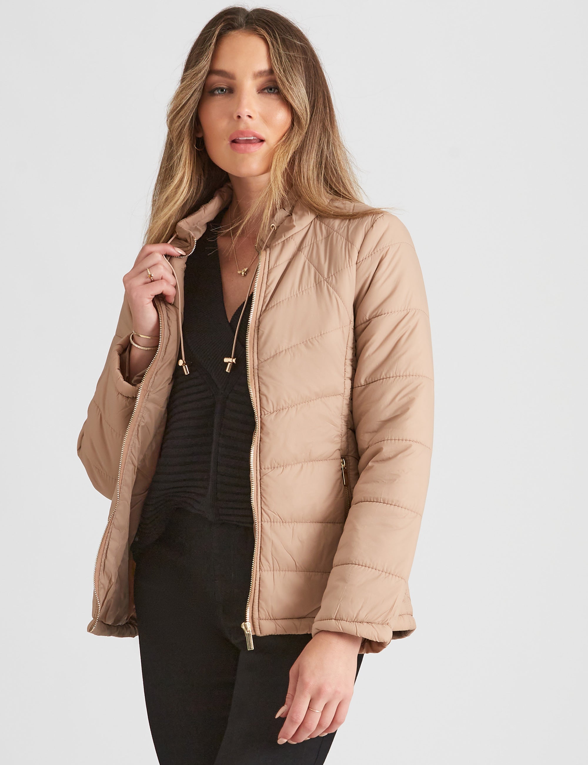 Rockmans Quilted Puffer Jacket | Noni B Australia