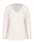 Rockmans Long Sleeve Fuzzy Cable Knitwear Top, hi-res