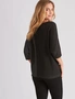 Rockmans 3/4 Sleeve Relaxed Ottoman Stitch Knitwear Top, hi-res