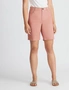 Rockmans Mid Thigh Solid Colour Shorts, hi-res