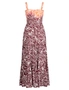 Rockmans Strappy Shirred Tierred Maxi Dress , hi-res