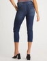 Rockmans 7/8 Length Pocket Detail Comfort Waist Jeans, hi-res