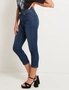 Rockmans 7/8 Length Pocket Detail Comfort Waist Jeans, hi-res