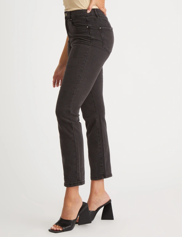 Rockmans Short Length Comfort Waist Jeans, hi-res image number null