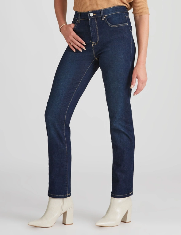 Rockmans Regular Length Comfort Waist Jeans, hi-res image number null