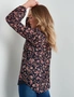 Table Eight Long Sleeve Floaty Print Top, hi-res