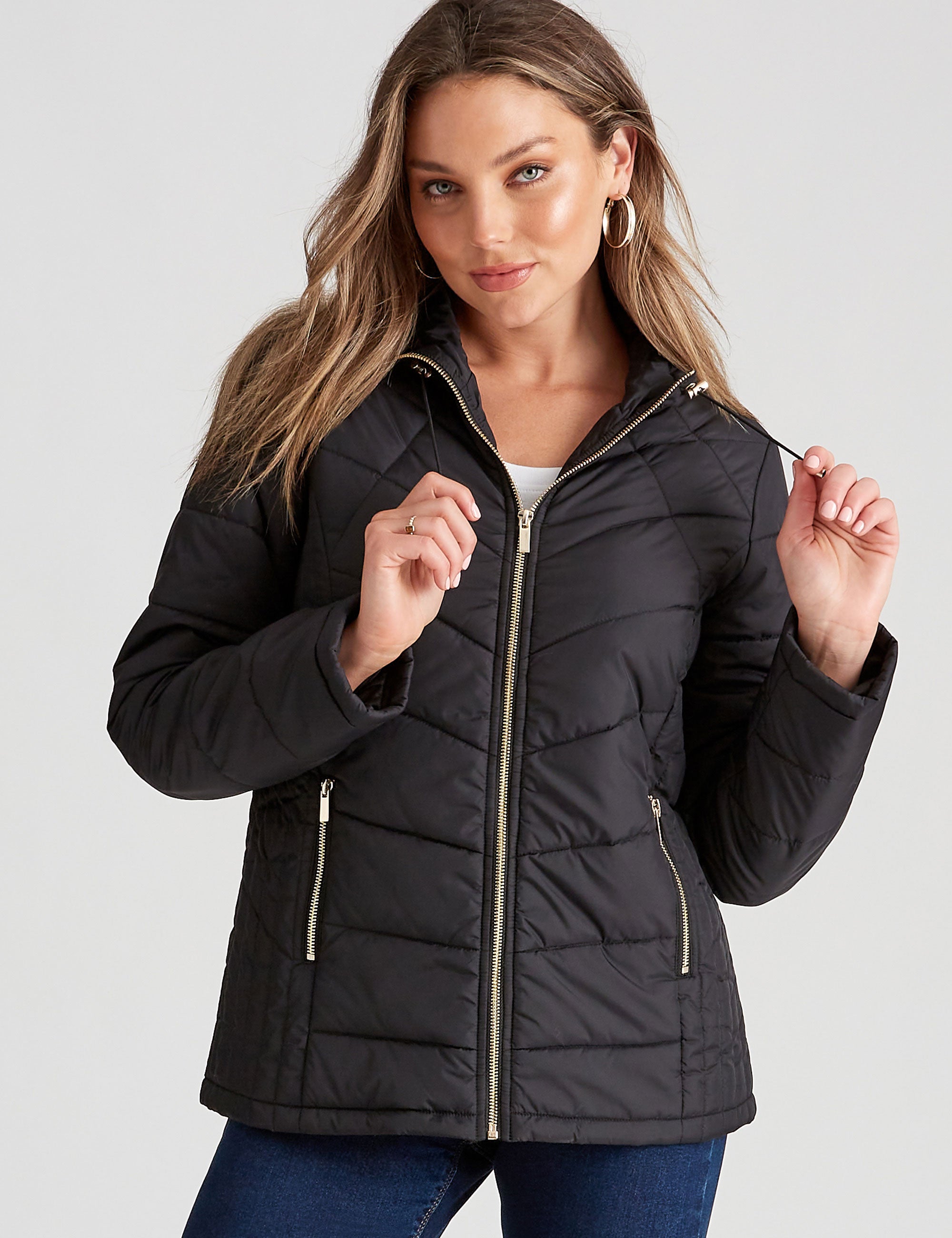 QUILTED PUFFER JKT | EziBuy Australia