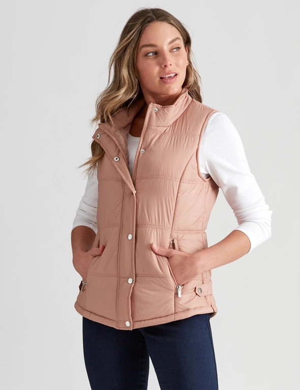 ROCKMANS QUILTED PUFFER JACKET, hi-res image number null