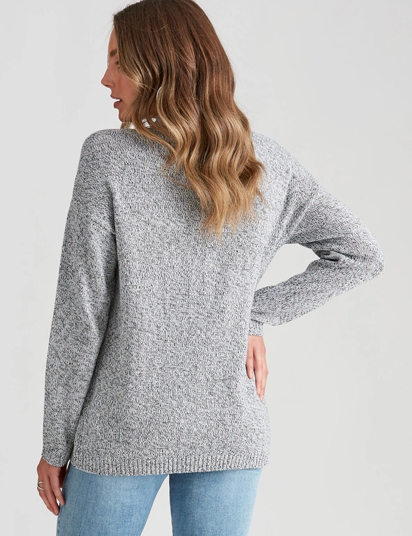 Rockmans Long Sleeve Knitwear Sweater, hi-res image number null