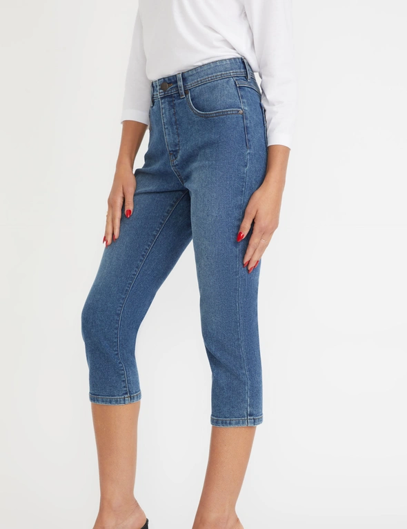 Vero Moda denim capri jeans