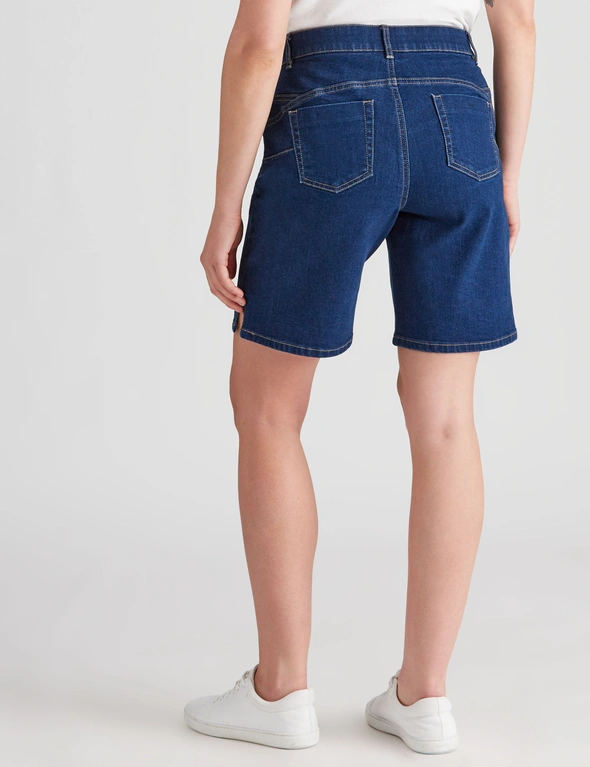 Rockmans Mid Thigh Double Pocket Basic Shorts, hi-res image number null