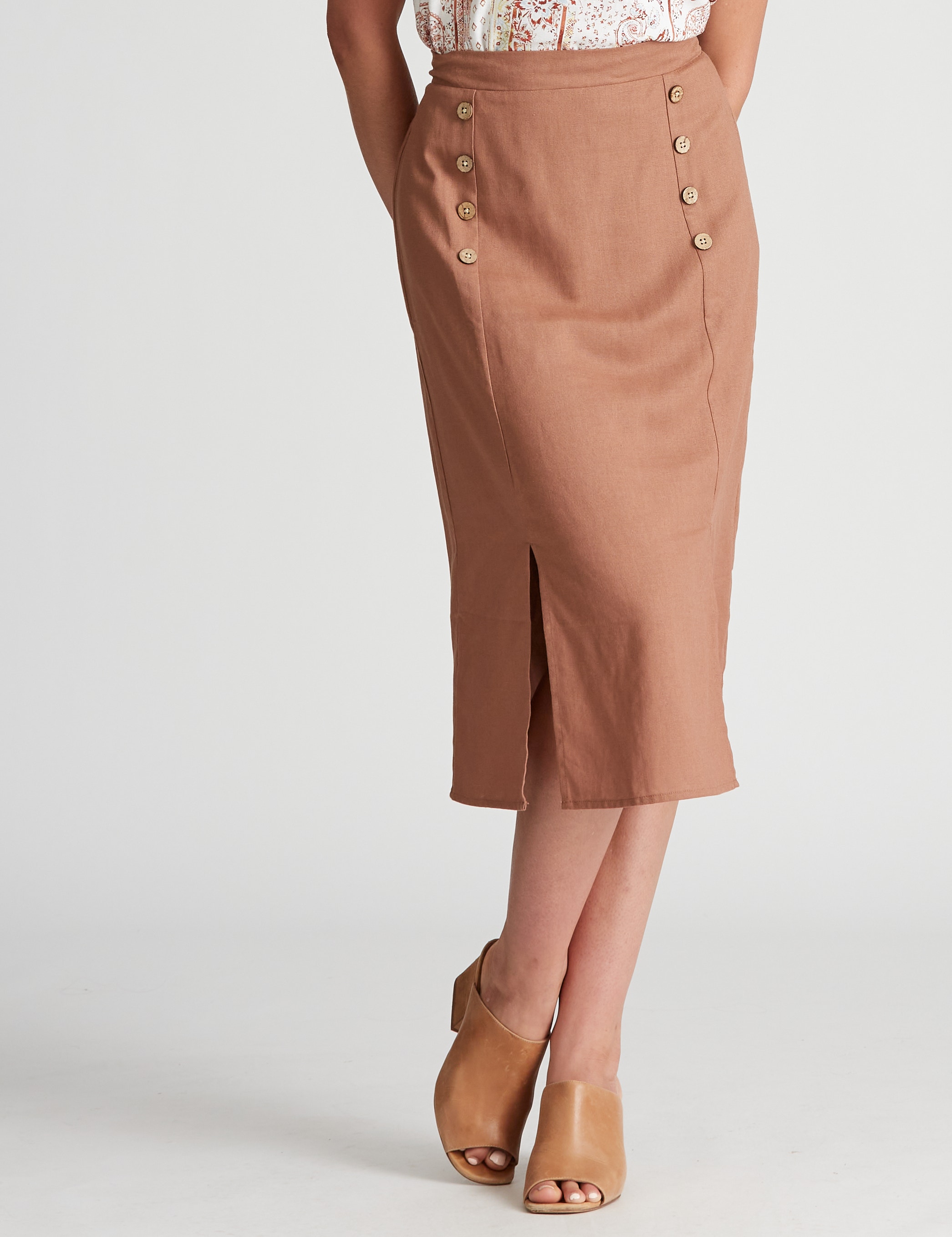 Ladies hotsell skirts brown