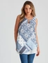 Rockmans Sleeveless Woven Double Layer Top, hi-res