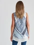 Rockmans Sleeveless Woven Double Layer Top, hi-res