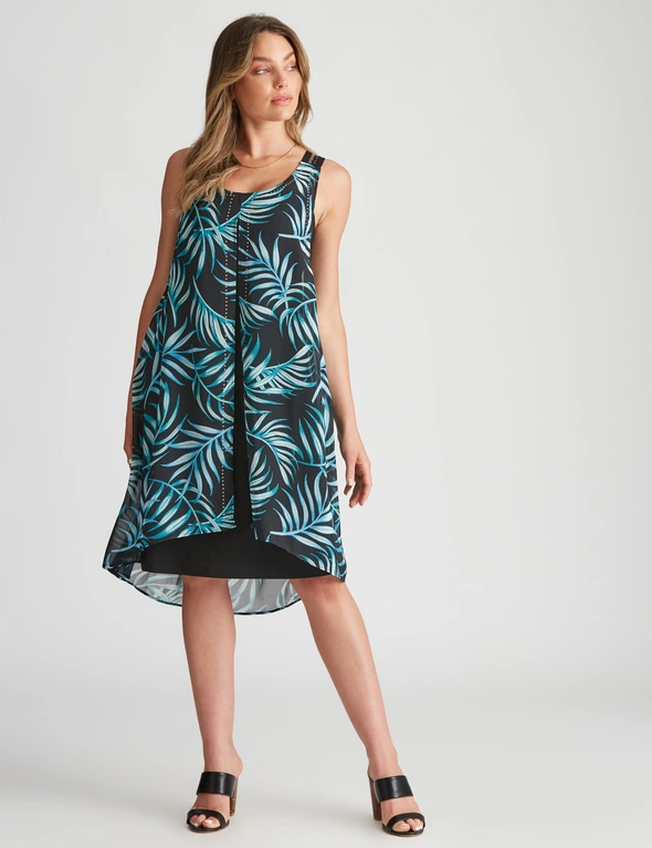 Rockmans Woven Layer Dress, hi-res image number null