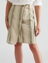 Rockmans Knee Length Linen Ring Skirt, hi-res