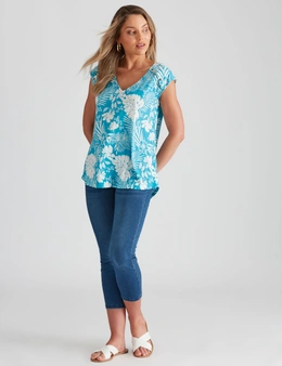 Rockmans Extended Sleeve Top