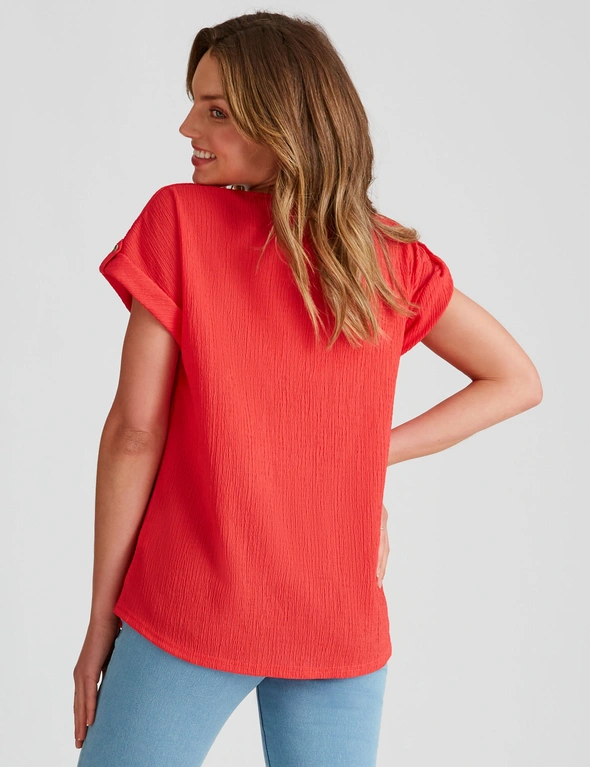 Rockmans Textured Knitwear Top, hi-res image number null