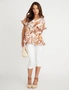 Rockmans Extended Sleeve Textured Lace Top, hi-res