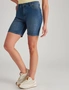 Rockmans Mid Thigh Denim Basic Shorts, hi-res