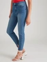 Rockmans Full Length Comfort Waist Side Split Skinny Leg Jeans, hi-res