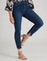 Rockmans Full Length Comfort Waist Side Split Skinny Leg Jeans, hi-res